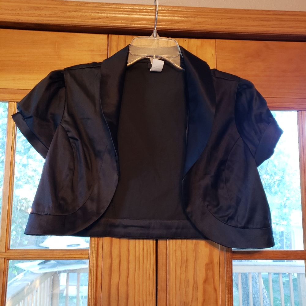 Crop Black Jacket